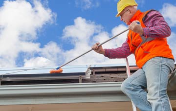 Thorpe Edge soft wash roof cleaning